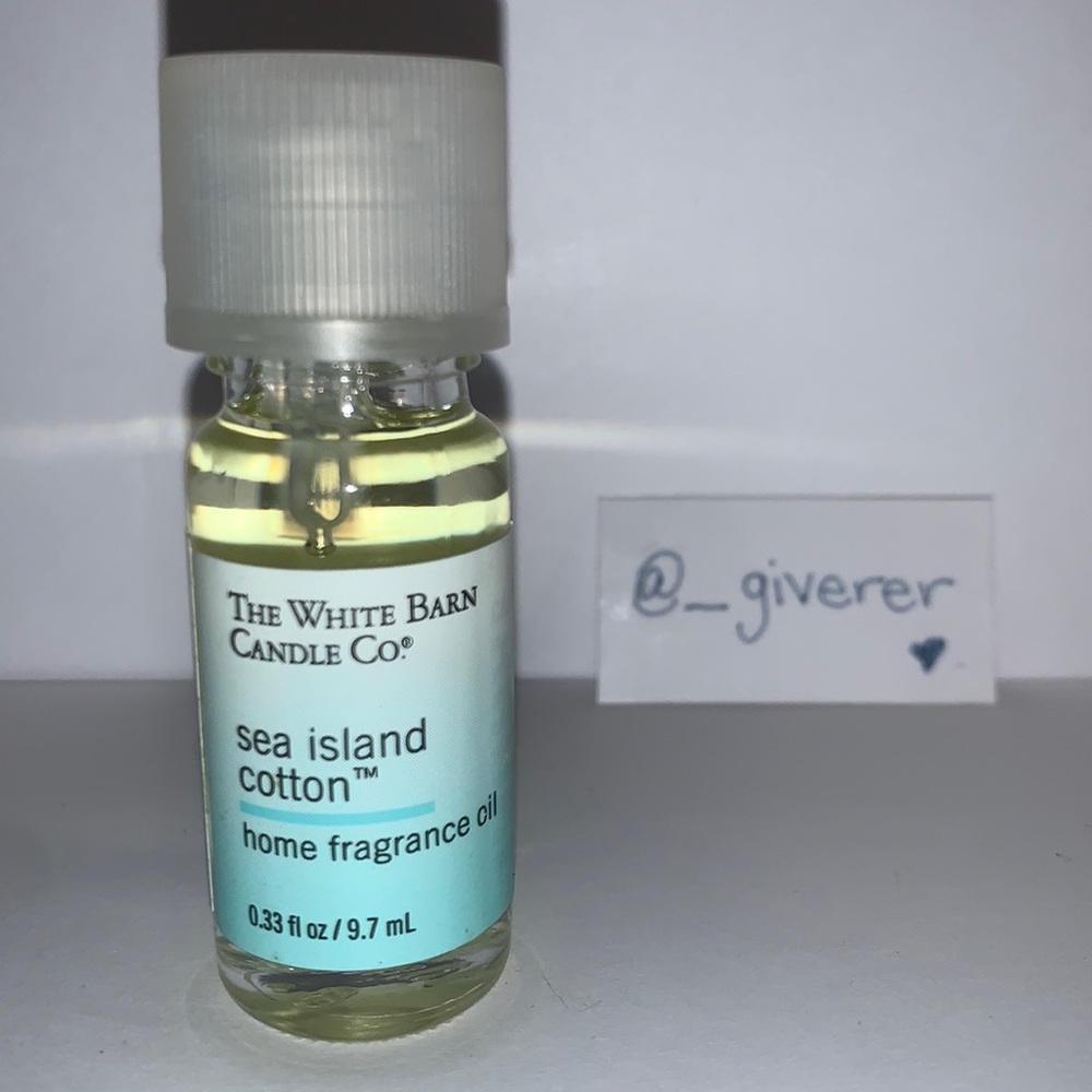 New Sea Island Cotton Home Fragrance Oil Bath & Body Works